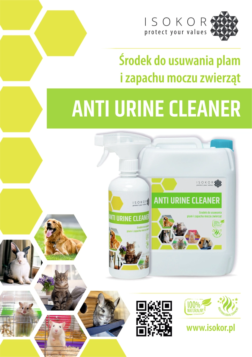 anti urine cleaner ulotka środek do usuwania plam i zapachu moczu zwierząt
